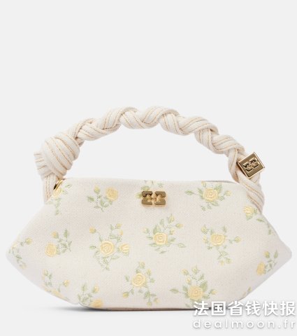 GanniBou Mini 花卉帆布托特包