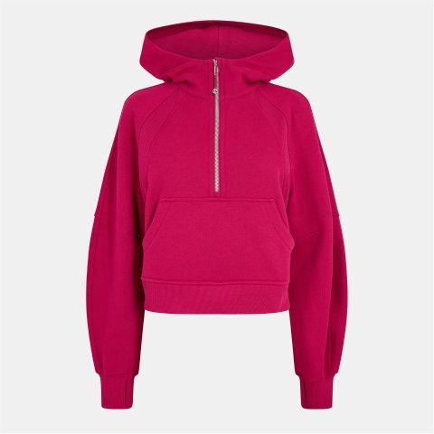 女士棉质连帽拉链外套