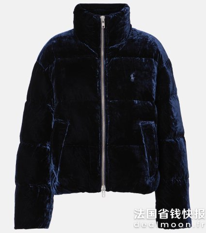 Polo Ralph Lauren天鹅绒羽绒夹克