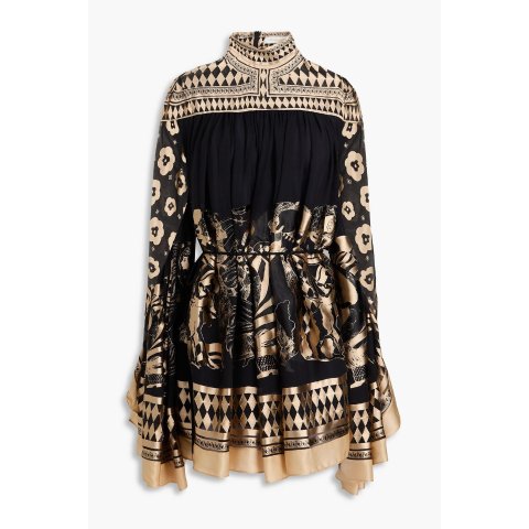 Jacquard 迷你连衣裙