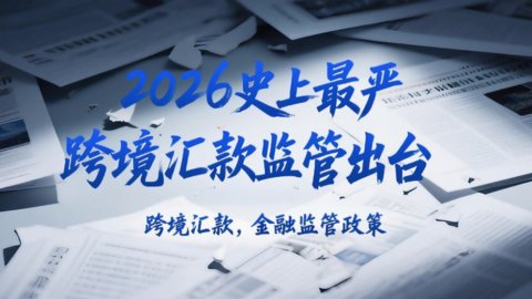 留学生华人注意 ⚠️2026史上最严跨境汇款监管出台：超5000元立马“查身份”！