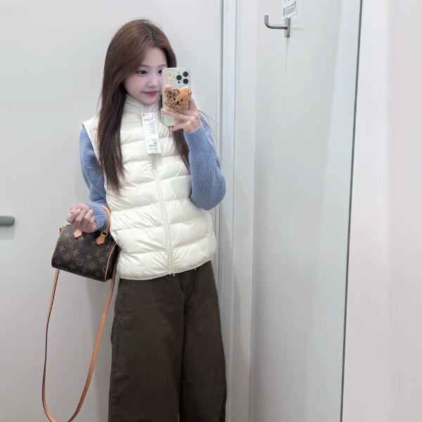 UNIQLO PUFFERTECH 女士马甲 立领款