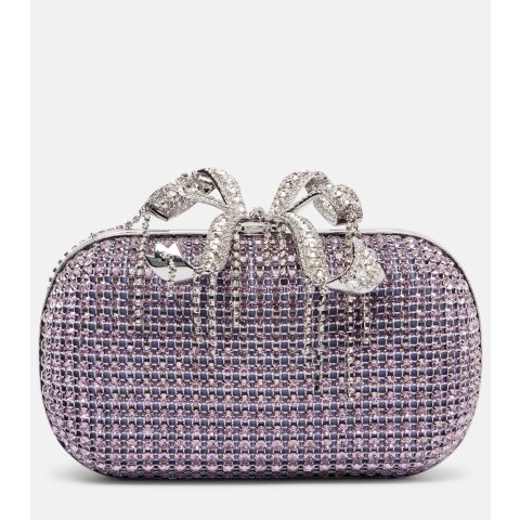 Self-Portrait水晶装饰手拿包