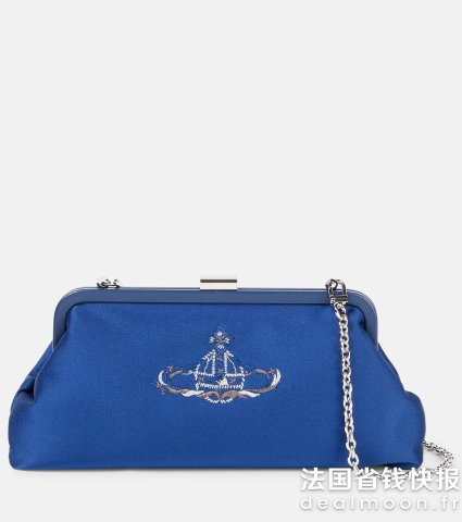 Vivienne WestwoodDorothy 缎面刺绣斜挎包