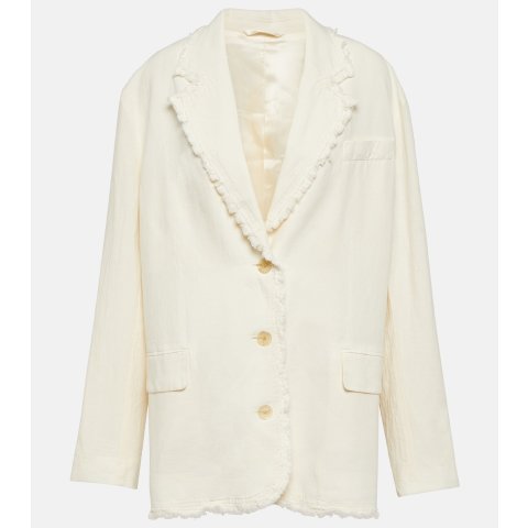 Acne Studios棉麻西装外套