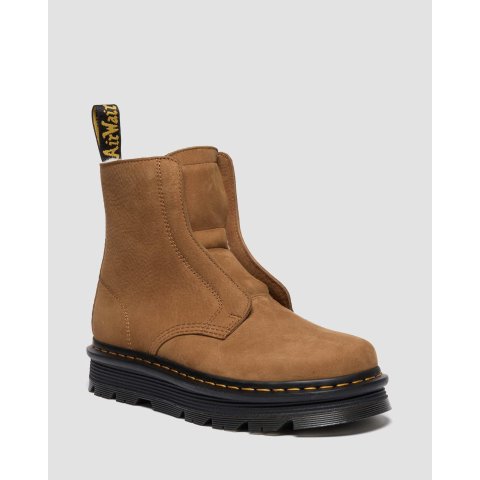 ZEBZAG 懒人绒里牛巴革靴