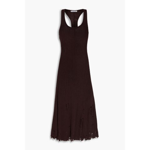 复古风亚麻混纺中长裙