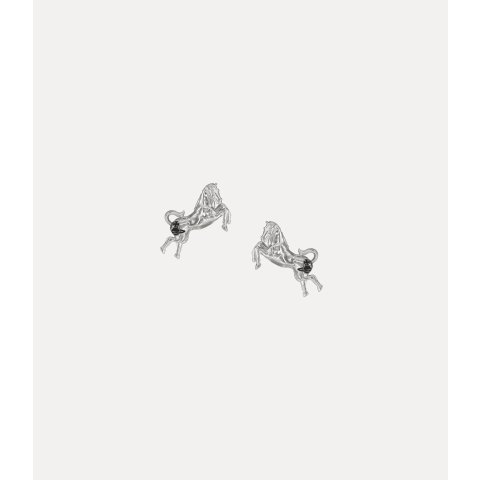 马造型耳环 一对