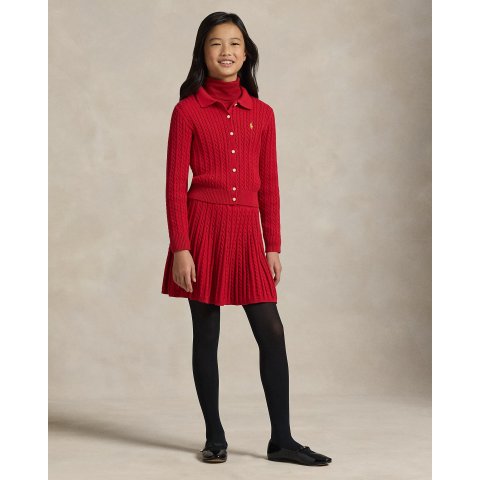 Ralph Lauren小个子女生能穿！！马年限定 Polo针织衫裙套装