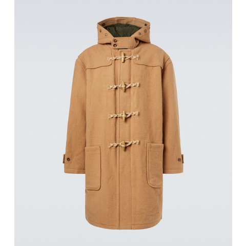 Polo Ralph Lauren连帽羊毛大衣