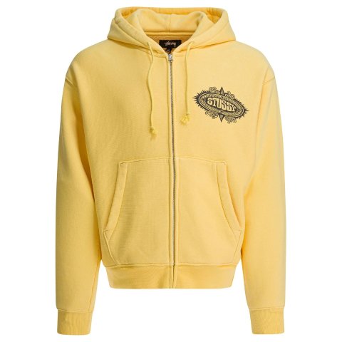 Stussy 图案拉链开衫