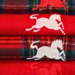 Kiltane 马年大促！红色100%纯羊绒围巾€59