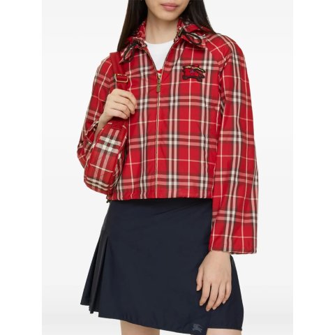 Check 格子连帽夹克