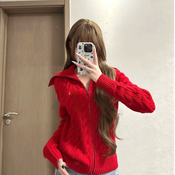 新年限定 金标羊绒开衫