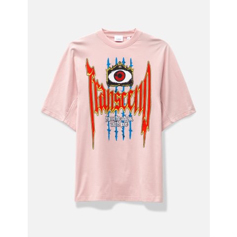 Burberry印花棉宽松T恤