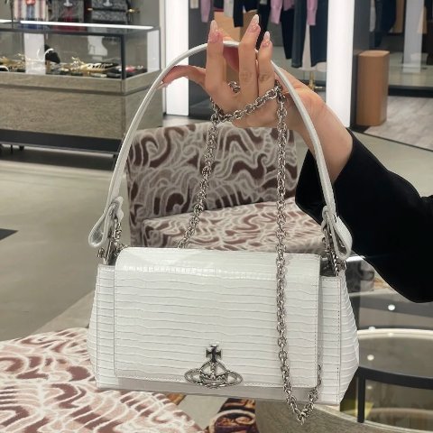 White Hazel 小型手提包