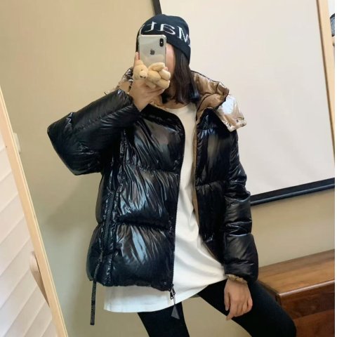 Parana 童款黑色连帽羽绒服