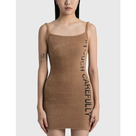 koppQuote Fuzzy 迷你连衣裙