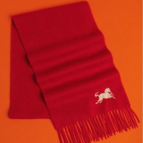 羊绒围巾 马年刺绣限定款