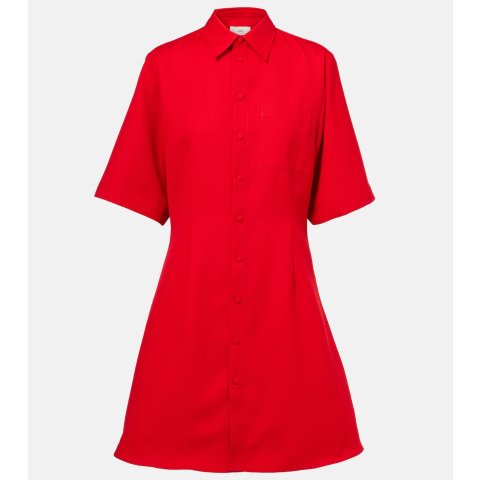 CurrentBody Skin羊毛帆布连衣裙