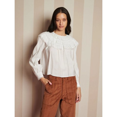 Chamber 荷叶边上衣