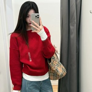 UNIQLO 圆领纯棉毛衣