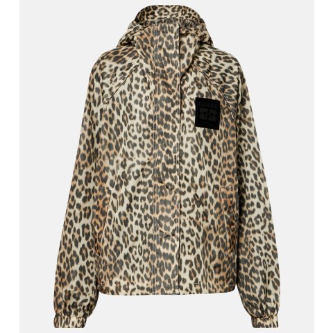豹纹夹克