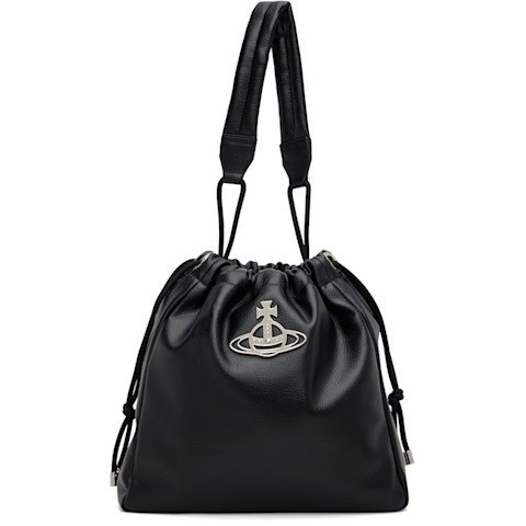 Hilary 黑色水桶包