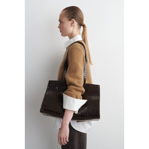 Gallery 托特包 鳄鱼纹皮革