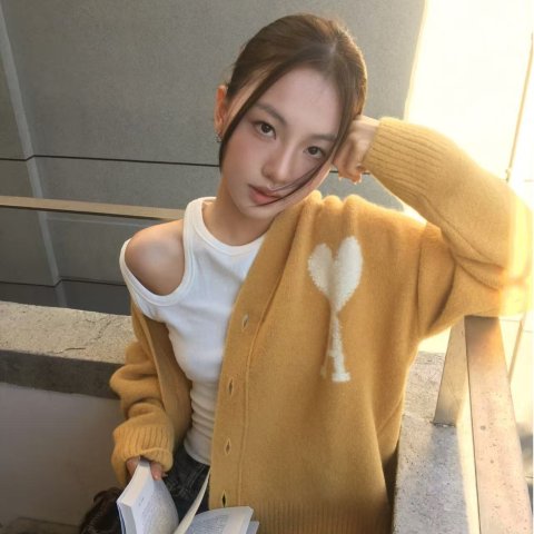 AMI PARIS Ami ADC 经典开衫