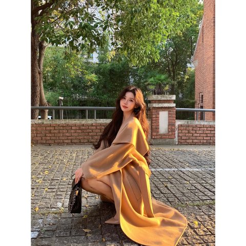  S Max Mara Poldo羊毛长款大衣