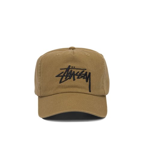 Stussy 刺绣Logo弯檐帽