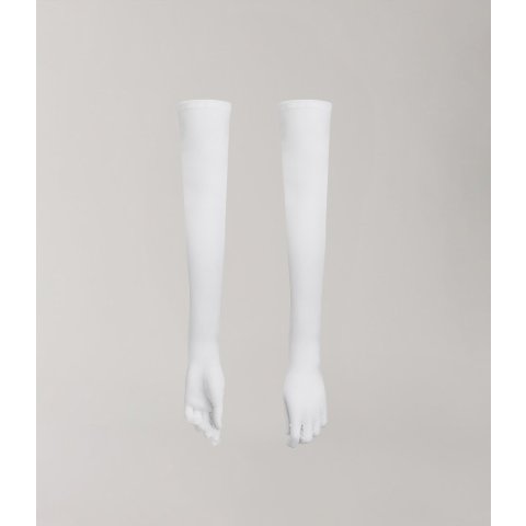 Illusion 薄纱长手套 43cm