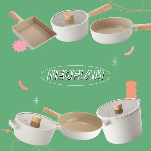 NeoFlam Fika系列锅具 美亚定价优势！28cm煎炒锅$96