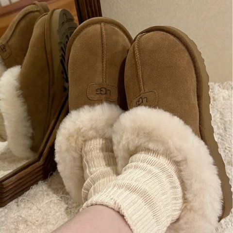 3.2折起！毛毛拖鞋$49澳洲本土 UGG  爆款厚底靴$124 回国搭配必入