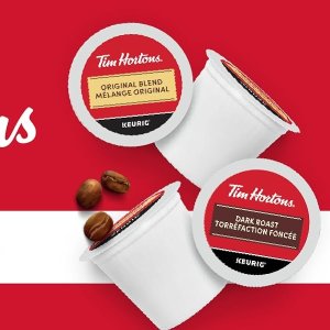 Tim Hortons 限定款混合咖啡 K-Cup、深度烘焙，10 支装