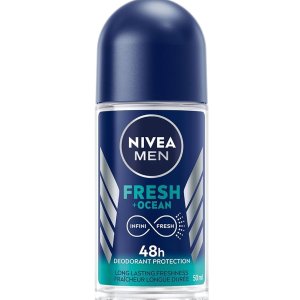 NIVEA 男士无铝滚珠除臭剂50ml 48小时防臭防汗