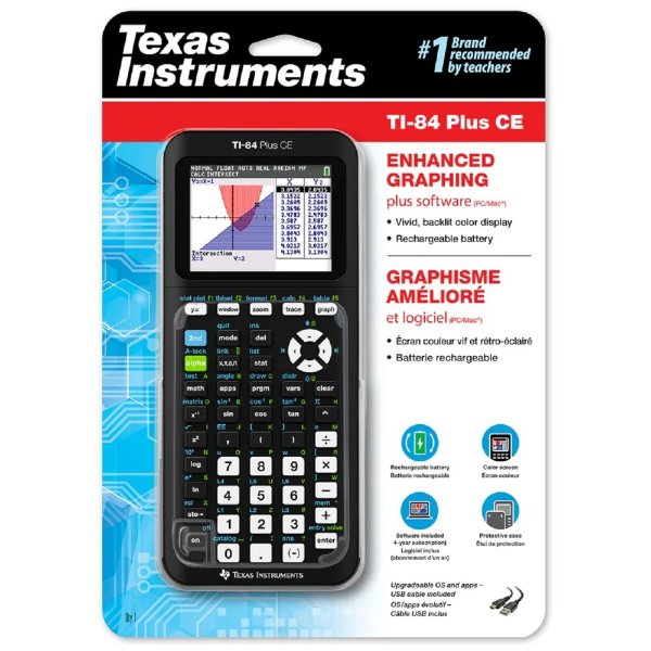 TI-84 Plus CE 图形计算器