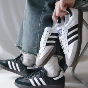 adidas Samba&Gazelle 爆款大促 搭配王者 经典黑白色€96