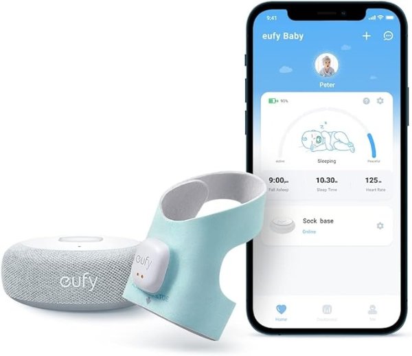 Eufy S360 Smart Sock 婴儿监测智能袜子