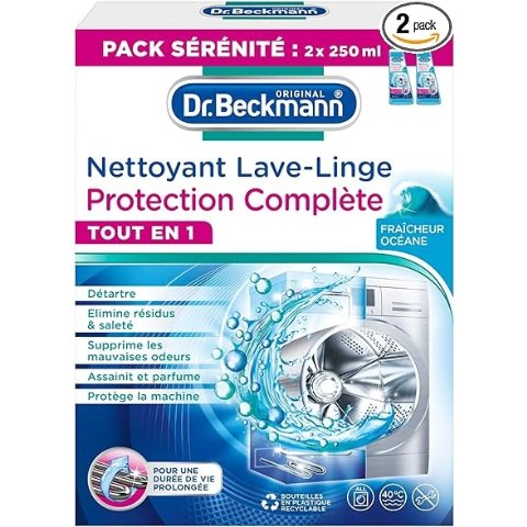 Dr. Beckmann 洗衣机清洁剂(2X250ml)
