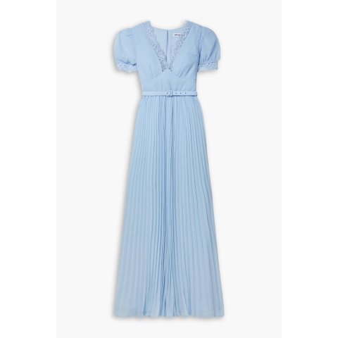 Self-Portrait蓝色连衣裙