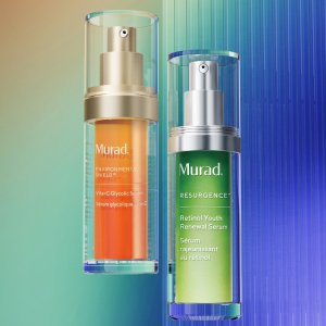 Murad 早A晚C嫩肤秘籍 A醇抗老3件套💥突降€54(原€139.45)