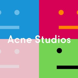 Acne Studios 夏促狂欢节！收logo短袖&卫衣，针织开衫