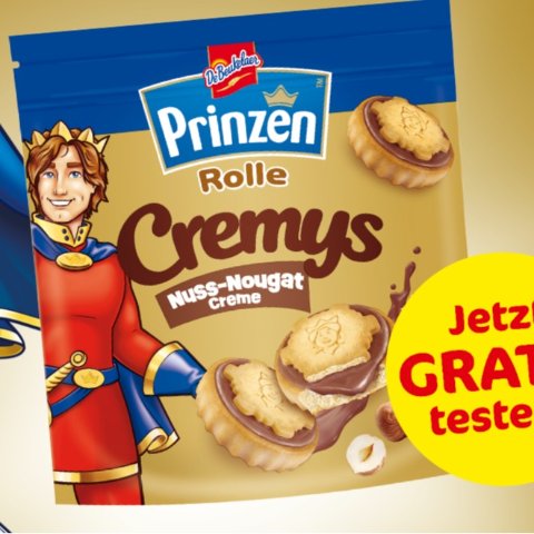 直接零元购 下个月零食有了免费领Prinzen Rolle王子饼干 有坚果的那种！