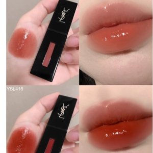 YSL Beauty 黑管唇釉 610冰乌龙 441赤琉璃 官网/丝芙兰未上架