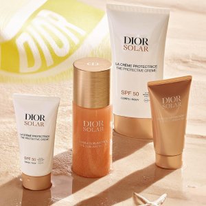 Dior 全新Solar 防晒系列 上线即史低 面部防晒仅€30收50ml(S家卖€47)