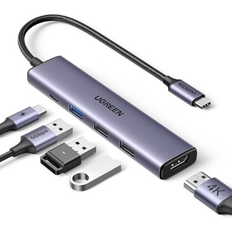 Revodok 105 USB C Hub 拓展坞