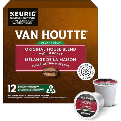 Van Houtte 中烘去咖啡因胶囊 12颗