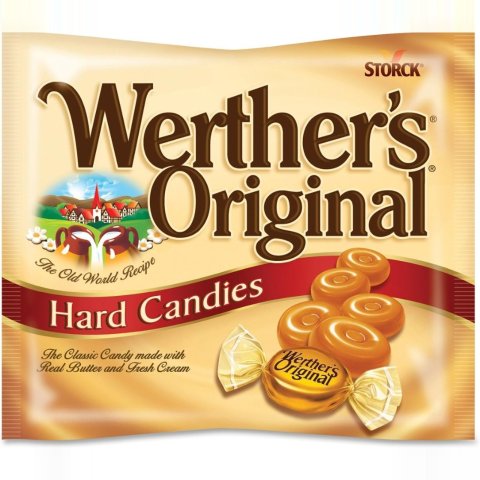 🥬白菜价🥬：Werther's Original 焦糖味硬糖 135g